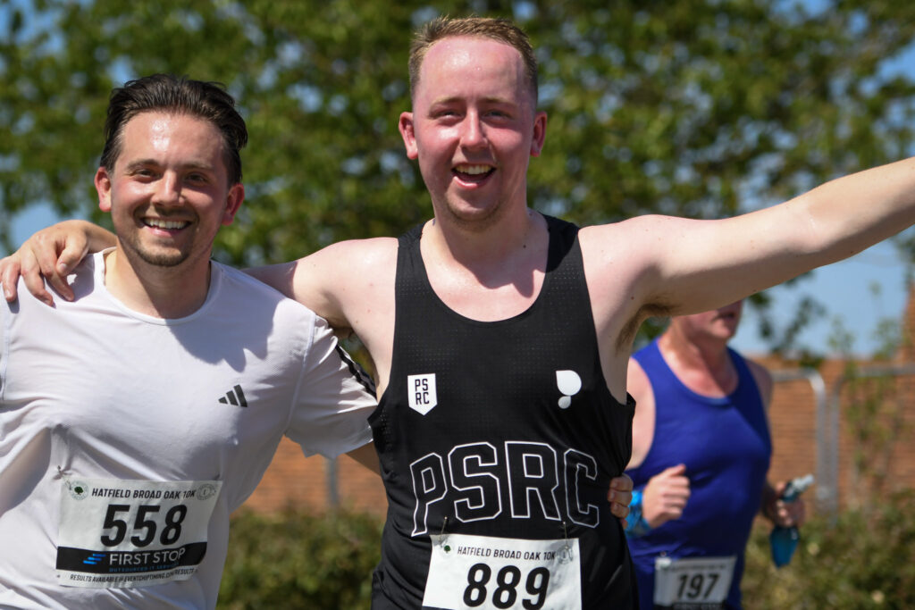 Runners at the Hatfield Broad Oak 10K, 2026