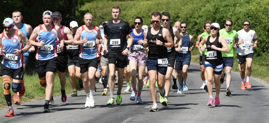 Runners at the Hatfield Broad Oak 10K, 2026